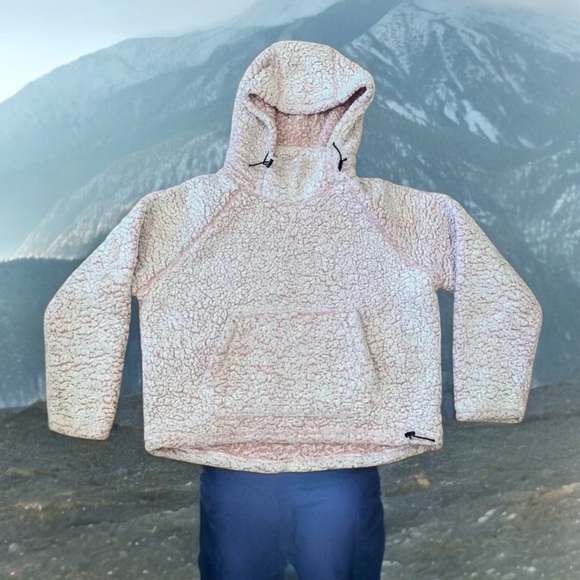 PINK Victoria's Secret Sweaters - PINK Victoria’s Secret Light Barbie Pink Fuzzy Hoodie Size S